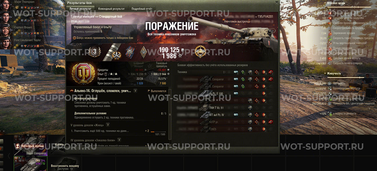 Chieftain 3 отметки